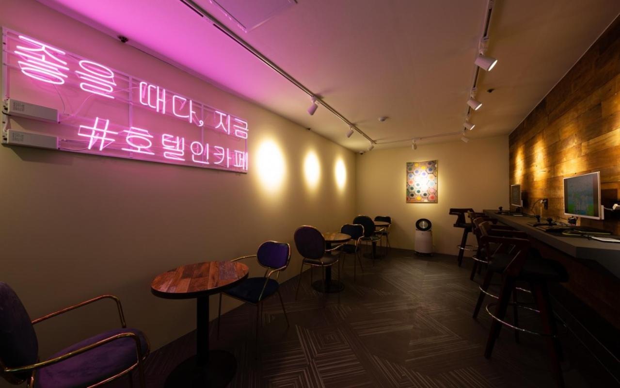 独山咖啡厅酒店 首爾 外观 照片